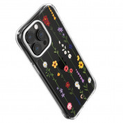 Spigen Cyrill Cecile Case Flower Garden - хибриден кейс с висока степен на защита за iPhone 15 Pro (цветни мотиви) 6