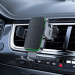 Acefast D17 Wireless Charger Car Vent Mount 15W - поставка за радиатора на кола с безжично зареждане за Qi съвместими смартфони (черен) 7
