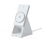 Choetech T600 3-in-1 Inductive Wireless Charging Station 15W (white) 1