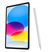 Baseus Smooth Writing 2 Stylus With LED Indicators (Active with Palm Rejection) (P80015802213-01) - професионална писалка за iPad Pro 12.9 (2018-2022), iPad Pro 11 (2018-2022), iPad Air 5 (2022), iPad Air 4 (2020) (бял) 1