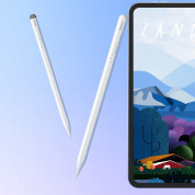 Baseus Smooth Writing 2 Stylus With LED Indicators (Active with Palm Rejection) (P80015802213-01) - професионална писалка за iPad Pro 12.9 (2018-2022), iPad Pro 11 (2018-2022), iPad Air 5 (2022), iPad Air 4 (2020) (бял) 6