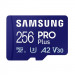 Samsung MicroSD 256GB PRO Plus Plus USB Reader A2 - microSD памет с USB-A четец за Samsung устройства (клас 10) (подходяща за GoPro, дронове и други)  2