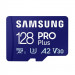 Samsung MicroSD 128GB PRO Plus Plus USB Reader A2 - microSD памет с USB-A четец за Samsung устройства (клас 10) (подходяща за GoPro, дронове и други)  2