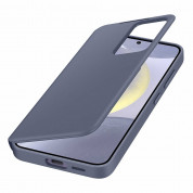 Samsung S-View Wallet Cover EF-ZS921CVEGWW - оригинален калъф, през който виждате информация от дисплея за Samsung Galaxy S24 (лилав) 3