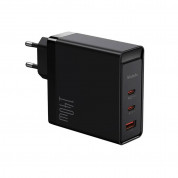 McDodo GaN 5 Pro Fast Wall Charger 140W - захранване за ел. мрежа за лаптопи, смартфони и таблети с USB-A и 3xUSB-C изходи с технология за бързо зареждане (черен)