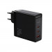 McDodo GaN 5 Pro Fast Wall Charger 140W - захранване за ел. мрежа за лаптопи, смартфони и таблети с USB-A и 2xUSB-C изходи с технология за бързо зареждане (черен) 1