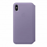 Apple Leather Folio Case for iPhone XS Max (lilac) 1