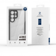Dux Ducis Aimo Hybrid Case - хибриден удароустойчив кейс Samsung Galaxy S24 Ultra (черен-прозрачен) 9