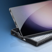 Dux Ducis Aimo Hybrid Case - хибриден удароустойчив кейс Samsung Galaxy S24 Ultra (черен-прозрачен) 8