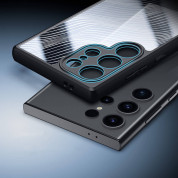 Dux Ducis Aimo Hybrid Case - хибриден удароустойчив кейс Samsung Galaxy S24 Ultra (черен-прозрачен) 6