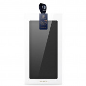 Dux Ducis Skin Pro Case - кожен калъф с поставка и отделение за кр. карти за Samsung Galaxy S24 Ultra (черен) 9