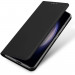 Dux Ducis Skin Pro Case - кожен калъф с поставка и отделение за кр. карти за Samsung Galaxy S24 Plus (черен) 4