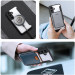Dux Ducis Skin X Pro Magnetic Wallet Case - удароустойчив хибриден кожен кейс с отделение за карти и MagSafe за Samsung Galaxy S24 Plus (черен-прозрачен) 5