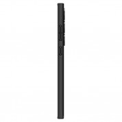 Spigen Thin Fit Case - качествен тънък матиран кейс за Samsung Galaxy S24 Ultra (черен) 4