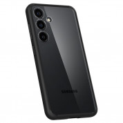 Spigen Ultra Hybrid Case - хибриден кейс с висока степен на защита за Samsung Galaxy S24 (черен-прозрачен) 6