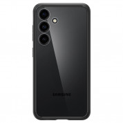 Spigen Ultra Hybrid Case - хибриден кейс с висока степен на защита за Samsung Galaxy S24 Plus (черен-прозрачен) 1