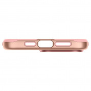 Spigen Style Armor MagSafe Case - хибриден кейс с най-висока степен на защита с MagSafe за iPhone 15 Pro Max (розово злато) 5