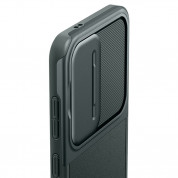Spigen Optik Armor Case - тънък качествен силиконов (TPU) калъф с капак за камерата за Samsung Galaxy S24 (зелен) 7