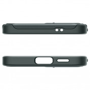 Spigen Optik Armor Case - тънък качествен силиконов (TPU) калъф с капак за камерата за Samsung Galaxy S24 (зелен) 6