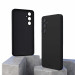 Prio Liquid Silicone Case - силиконов (TPU) калъф за Samsung S24 (черен) 5