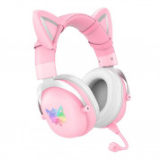 Onikuma B20 Gaming Wireless Over-Ear Headphones (pink) 1