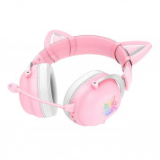 Onikuma B20 Gaming Wireless Over-Ear Headphones (pink) 4