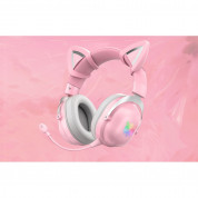 Onikuma B20 Gaming Wireless Over-Ear Headphones (pink) 9