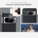 Spigen Glass Optik tR EZ Fit 2 Pack - комплект 2 броя предпазни стъклени протектори за камерата на Google Pixel 8 Pro (прозрачен) 12