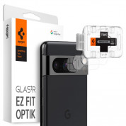 Spigen Glass Optik tR EZ Fit 2 Pack for Google Pixel 8 Pro (clear) 