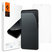 Spigen Neo Flex Solid Screen Protector 2 Pack - 2 броя защитни покрития за целия дисплей на Samsung Galaxy S24 (прозрачен)