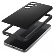 Spigen Thin Fit Case - качествен тънък матиран кейс за Samsung Galaxy S24 (черен) 9