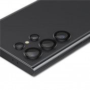 Spigen Optik.tR EZ Fit Tempered Glass 2 Pack for Samsung Galaxy S24 Ultra (black) 3