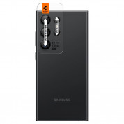Spigen Optik.tR EZ Fit Tempered Glass 2 Pack for Samsung Galaxy S24 Ultra (black) 1