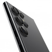 Spigen Optik.tR EZ Fit Tempered Glass 2 Pack for Samsung Galaxy S24 Ultra (black) 2