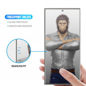 Blueo Full Glue UV Tempered - стъклено защитно покритие с течно лепило и UV лампа за дисплея на Samsung Galaxy S24 Ultra (прозрачен) 4