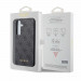 Guess PU 4G Charms Collection Leather Hard Case - дизайнерски кожен кейс за Samsung Galaxy S24 (сив) 7