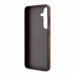 Guess PU 4G Stripe Leather Hard Case - дизайнерски кожен кейс за Samsung Galaxy S24 (кафяв) 6
