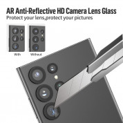 Blueo Camera Lens Protector - предпазни стъклени лещи за камерата на Samsung Galaxy S24 Ultra (черен)  5