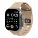 Mobile Origin Silicone Strap - силиконова каишка за Apple Watch 42мм, 44мм, 45мм, Ultra 49мм (кафяв)  1