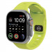 Mobile Origin Silicone Strap - силиконова каишка за Apple Watch 42мм, 44мм, 45мм, Ultra 49мм (светлозелен)  1