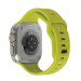 Mobile Origin Silicone Strap - силиконова каишка за Apple Watch 42мм, 44мм, 45мм, Ultra 49мм (светлозелен)  2