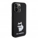 Karl Lagerfeld Liquid Silicone Choupette NFT Case - дизайнерски силиконов кейс за iPhone 15 Pro Max (черен) 4