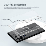 Nillkin Nature TPU Pro Case - хибриден удароустойчив кейс за Samsung Galaxy S24 Ultra (прозрачен) 7