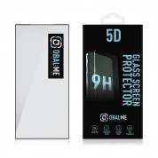 OBALME Tempered Glass Screen Protector 5D - обхващащо и ръбовете стъклено защитно покритие за дисплея на Samsung Galaxy S24 Ultra (черен-прозрачен) 1
