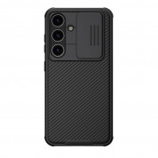 Nillkin CamShield Pro Case - хибриден удароустойчив кейс за Samsung Galaxy S24 (черен)