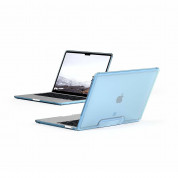 Urban Armor Gear U Lucent Case - удароустойчив хибриден кейс за MacBook Pro 13 (2016-2020), MacBook Pro 13 M1 (2020), MacBook Pro 13 M2 (2022) (син)