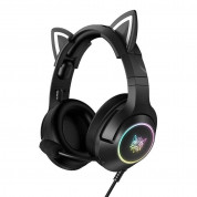 Onikuma K9 Gaming Headphones - USB гейминг слушалки с микрофон за PC (черен)
