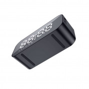 Havit M3 Wireless Speaker Bluetooth, FM And Clock - безжичен портативен спийкър с FM радио, часовник с аларма и microSD слот (черен) 2
