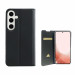 4smarts Flip Case Urban Lite - кожен калъф с поставка и отделение за кр. карта за Samsung Galaxy S24 Plus (черен) 1