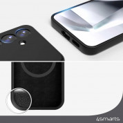 4smarts Cupertino Silicone Qi2 Case - силиконов (TPU) калъф с MagSafe за Samsung Galaxy S24 Plus (черен) 3